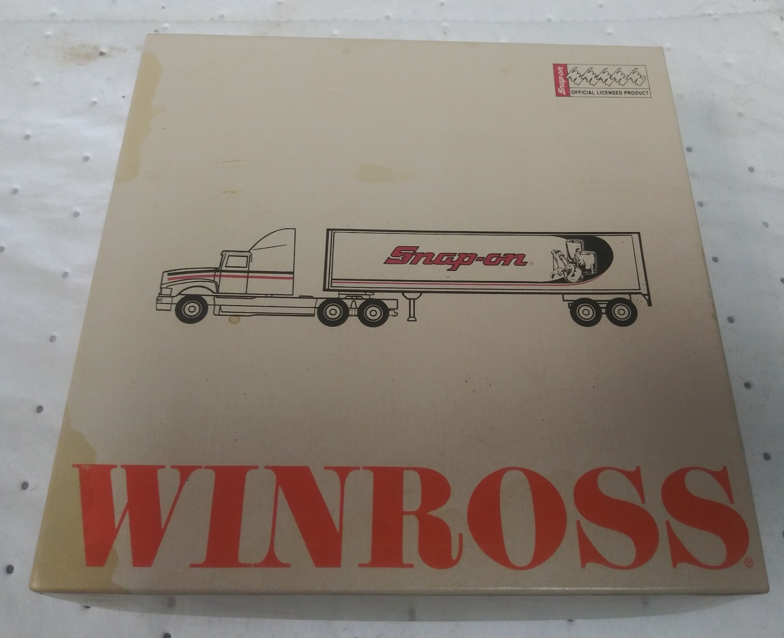 1993 limited special edition Winross Snap-on tractor trailer set