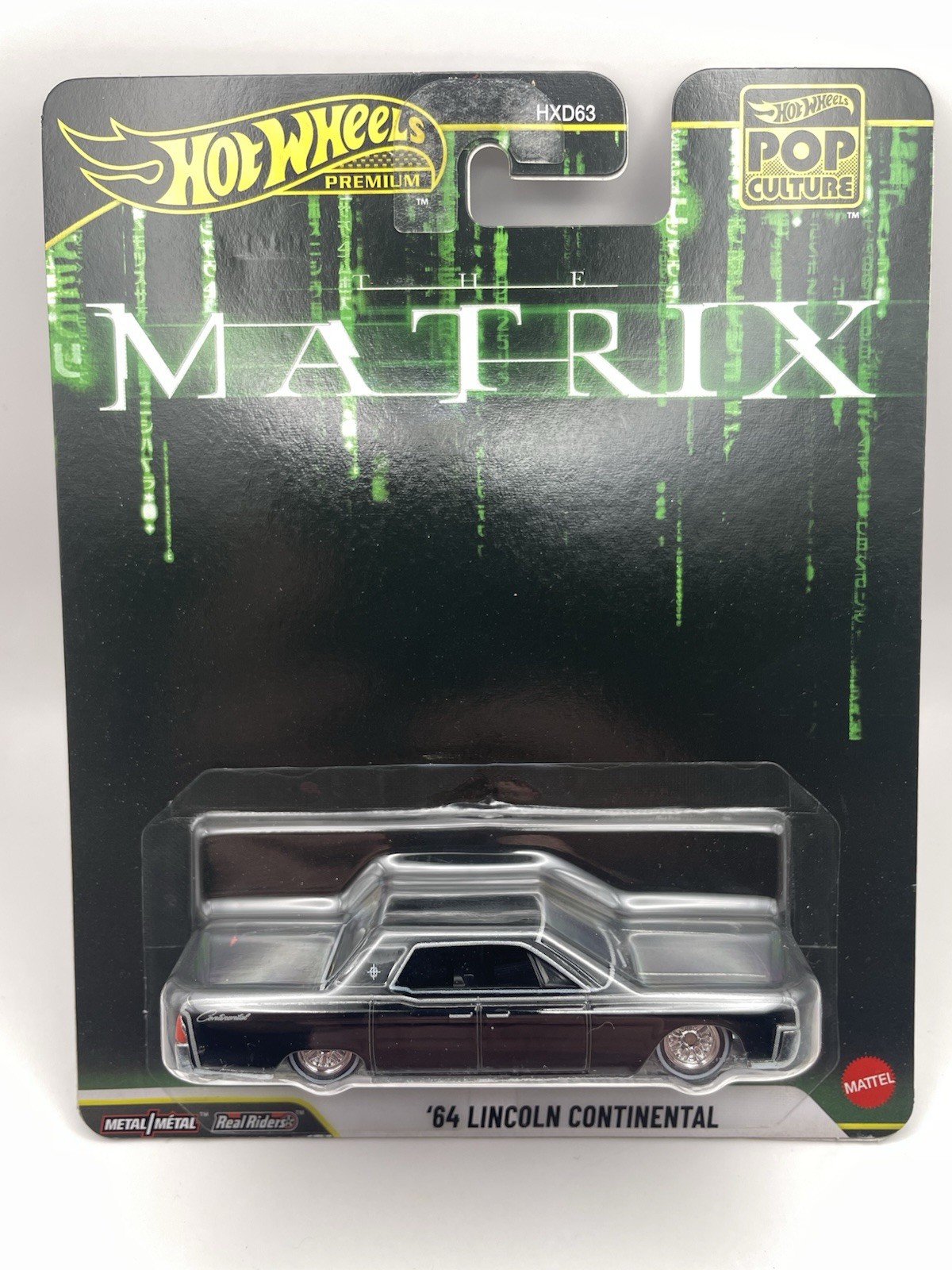Hot Wheels Pop Culture Premium 2025 Matrix ’64 Lincoln Continental