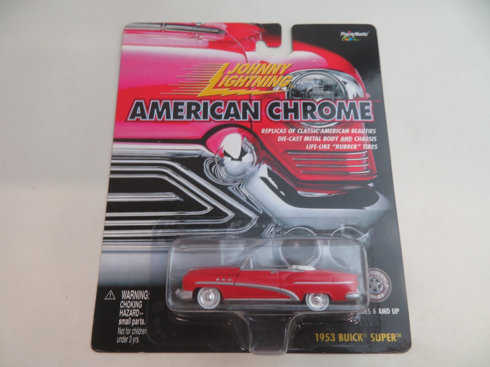 2000 Johnny Lightning American Chrome Red 1953 Buick Super