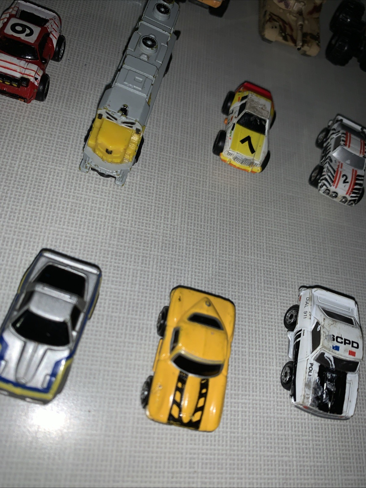 Vintage Lot of 29 Galoob Micro Machines Vehicles Cars Trucks Lot as shown