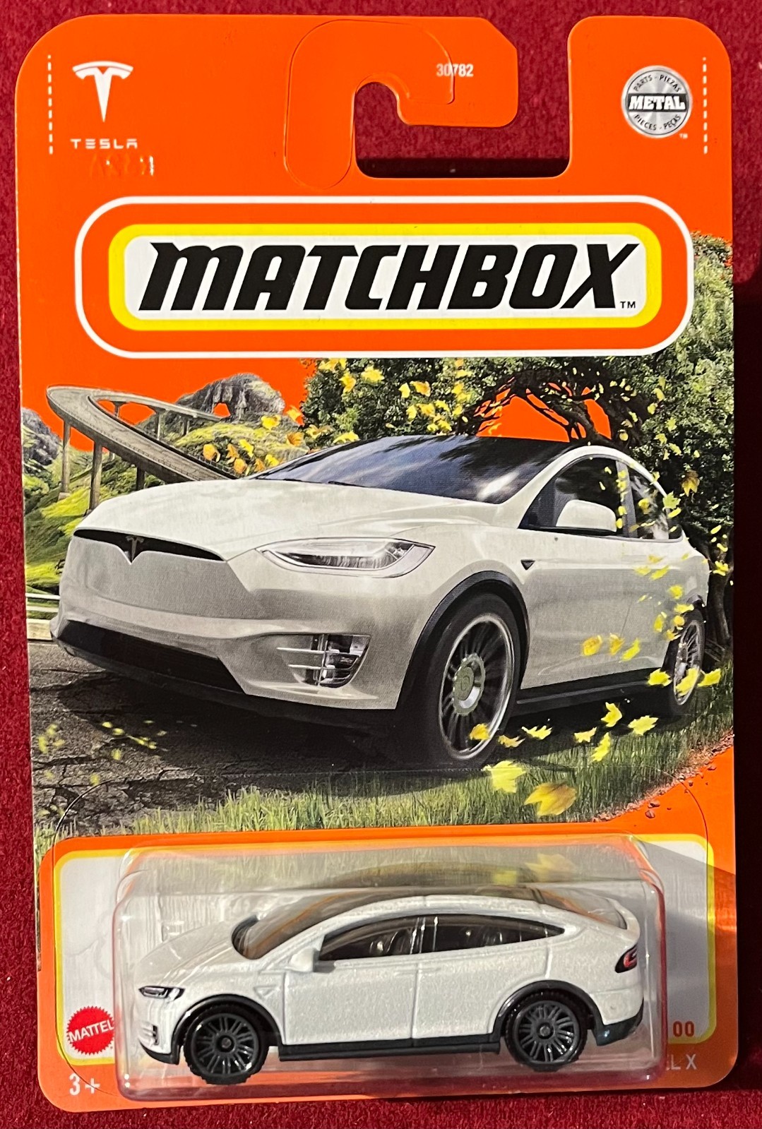 MATCHBOX TESLA MODEL X WHITE 59/100. SEE COMBINED OFFERS!