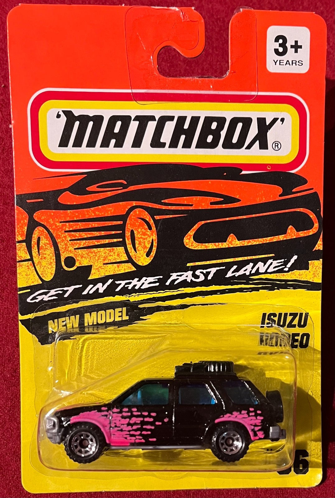 MATCHBOX #56 ISUZU RODEO BLACK . SEE COMBINED OFFERS!