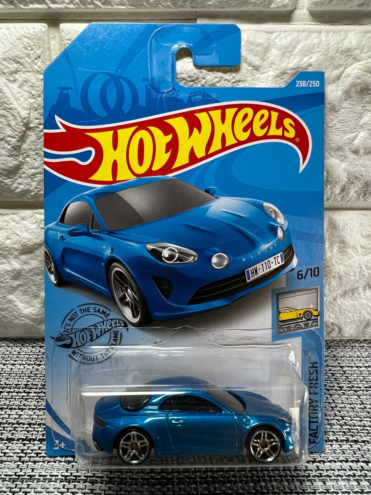 Hot Wheels Factory Fresh 6/10 Alpine A110 238/250 Blue