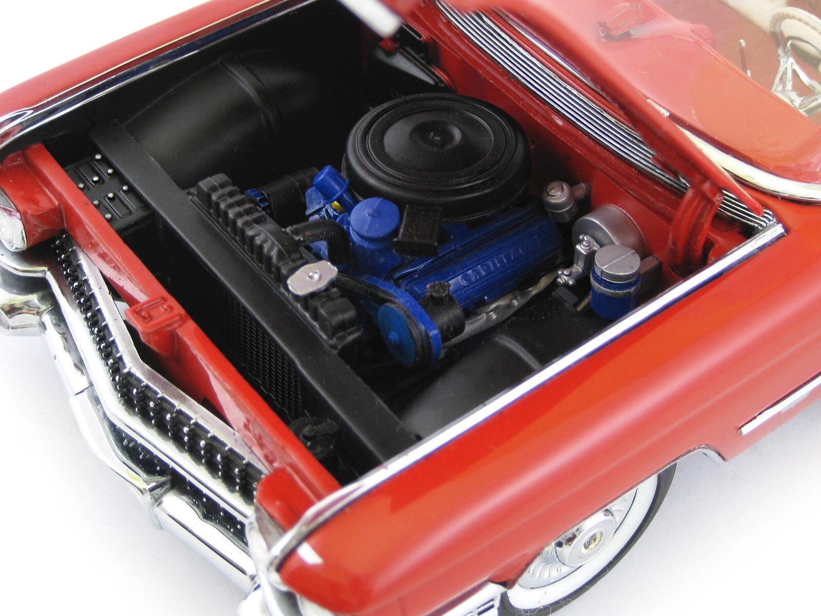 Classic Custom Cadillac Eldorado Concept18Hot Rod Race Promo Car1:24Carousel Red