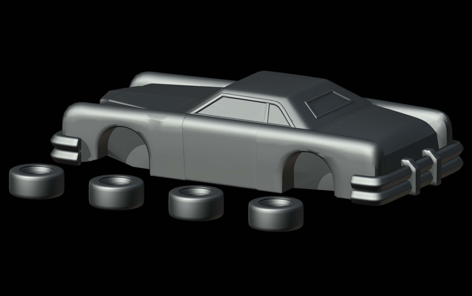 Lincoln Continental Mk. III “The Car” (1977) 1/87 1/64 1/43 1/32 1/24 1/25