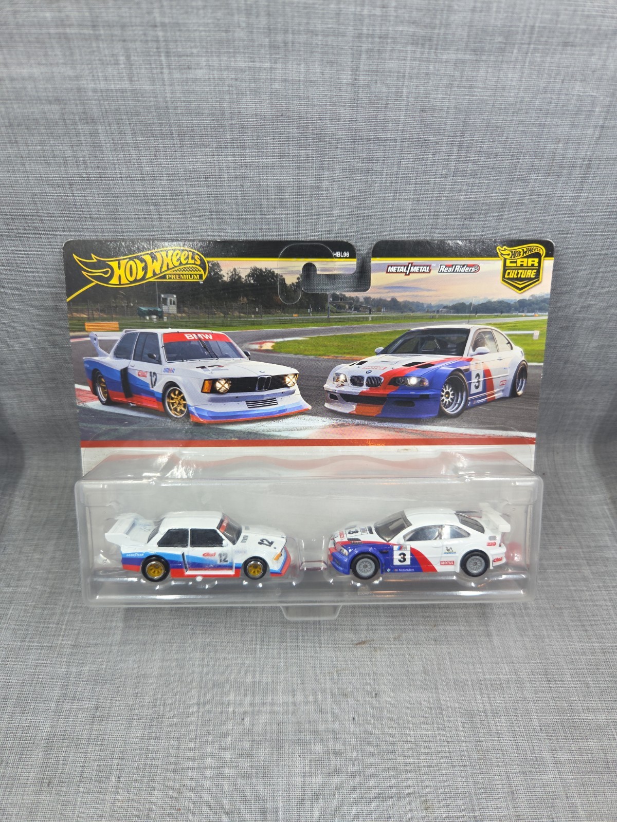 New Hot Wheels Premium 2-Pack BMW 320 Group 5 & 2001 BMW M3 GTR