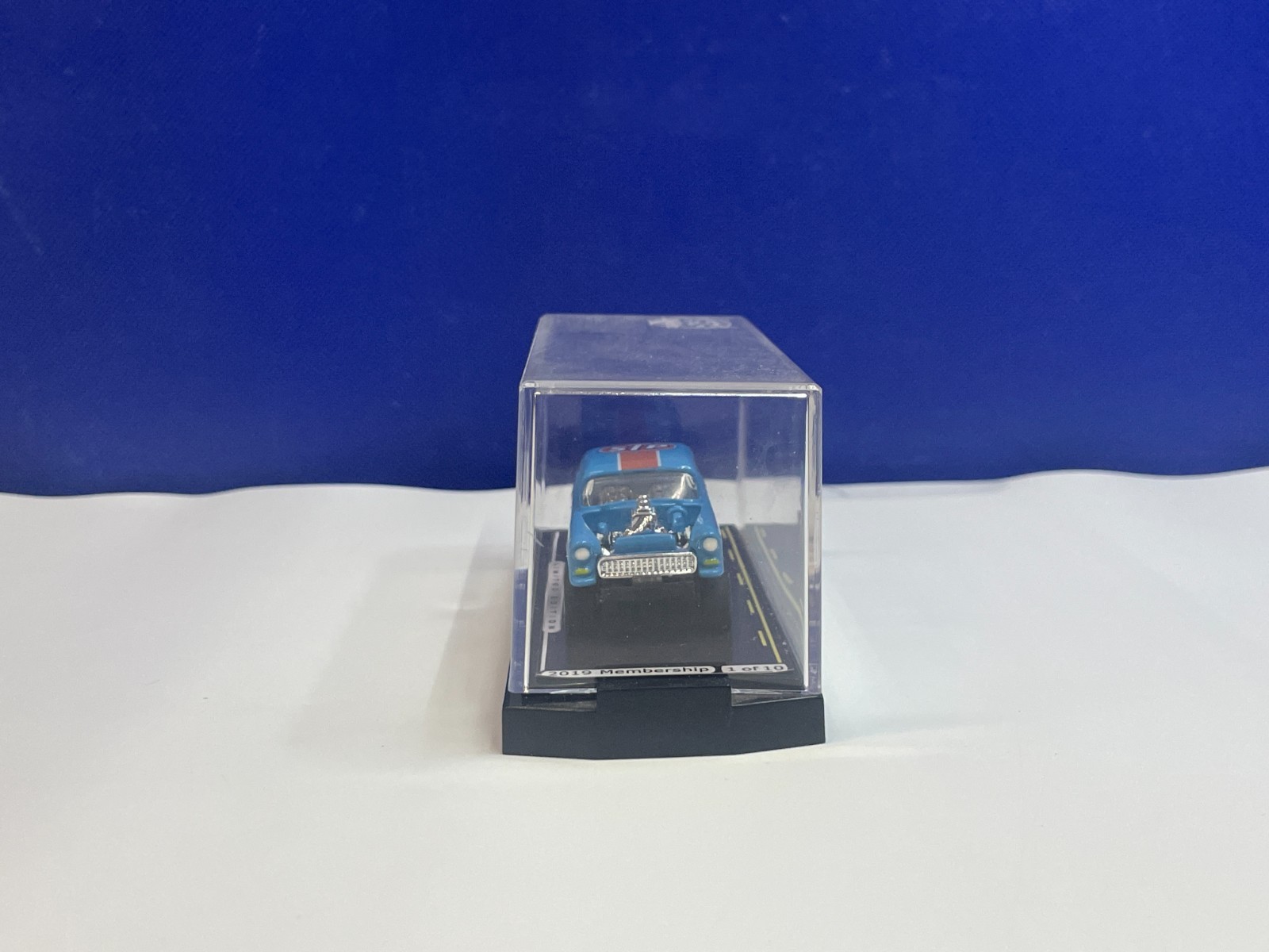 HOT WHEELS 1/64 CHRIS STANGLER CUSTOM ’55 CHEVY BEL AIR GASSER 2019 MEMBERSHIP