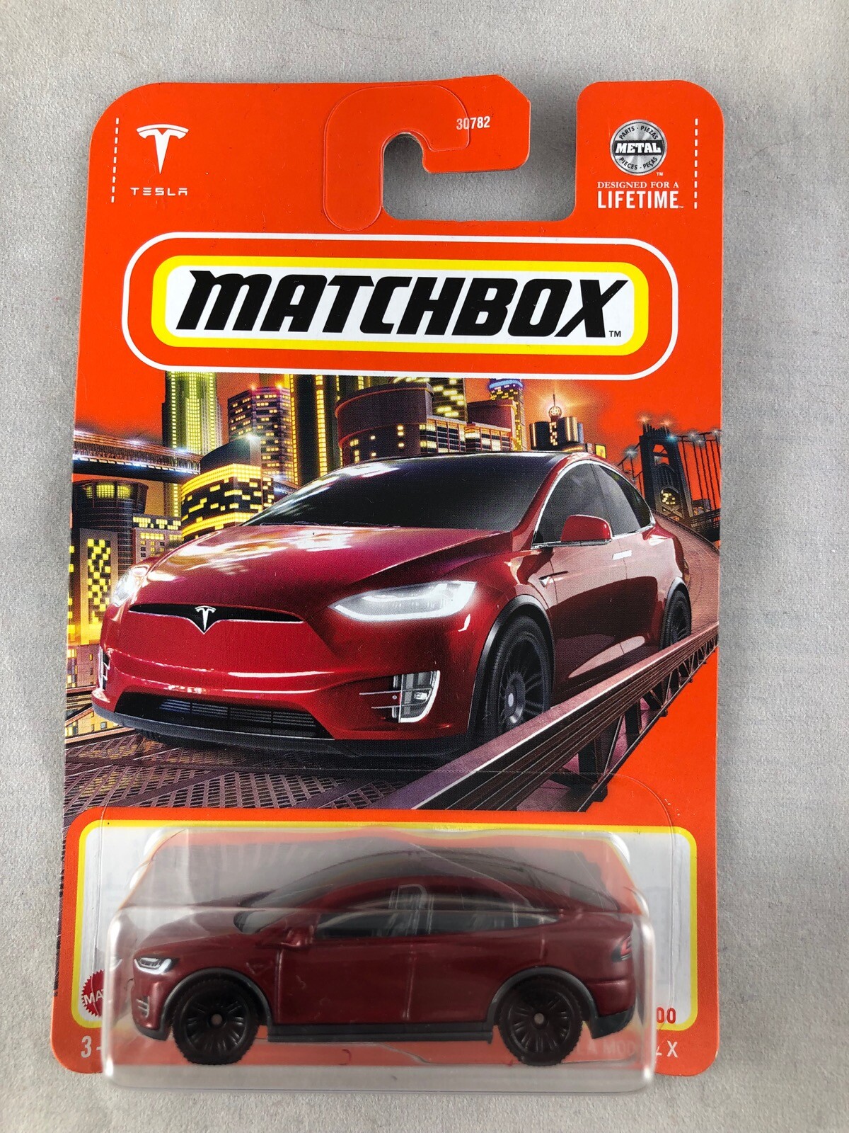 Matchbox Tesla Model X Red