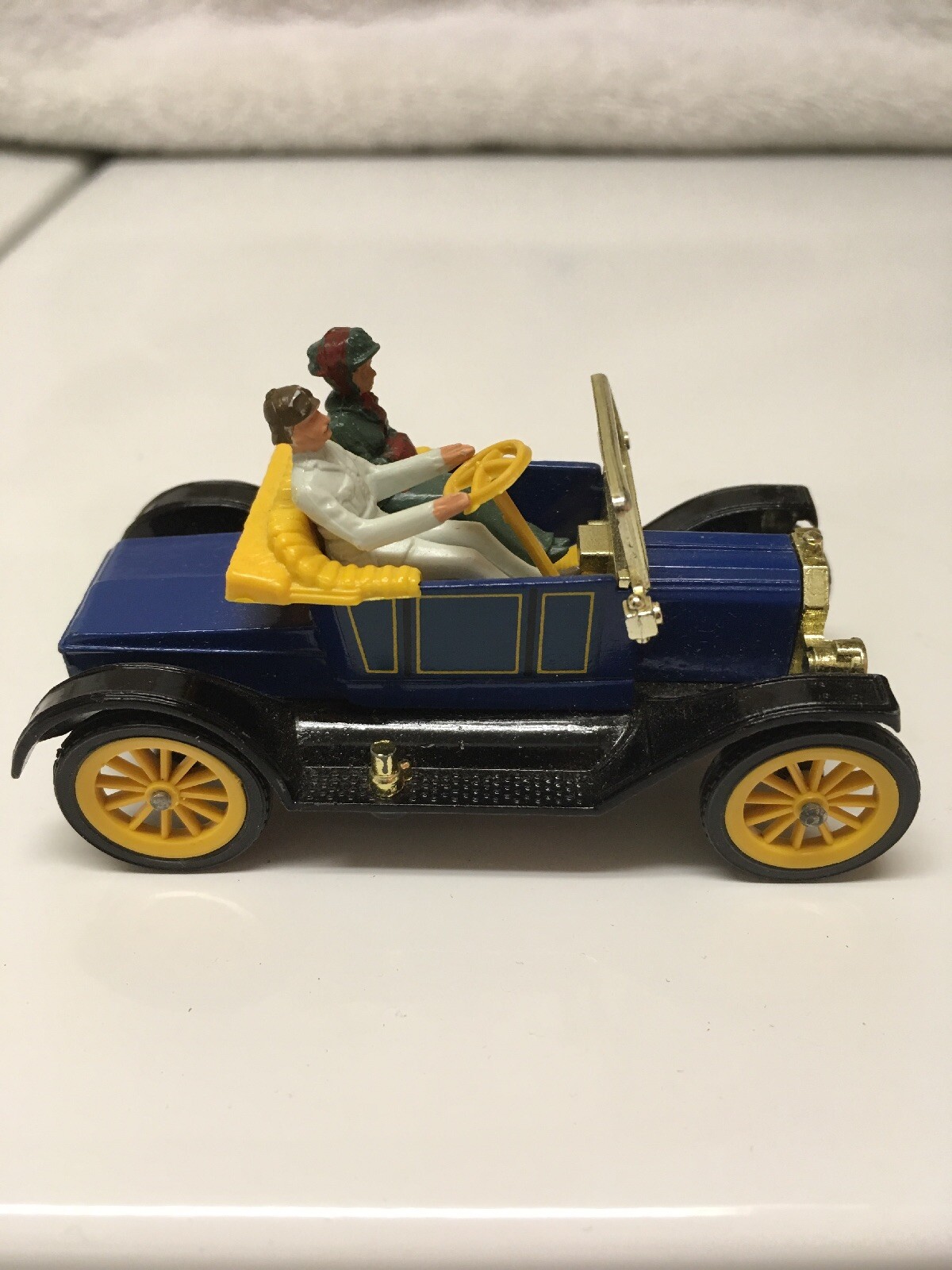 Dinky Toys Meccano Model T Ford Car No.475G 1965 Blue Made in United Kingdom