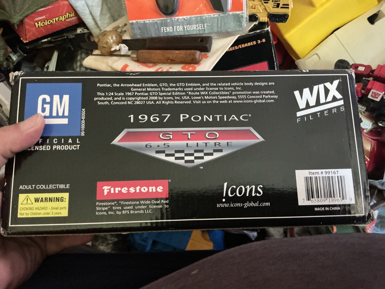 NIB Wix Filters 1967 Pontiac GTO 1/24
