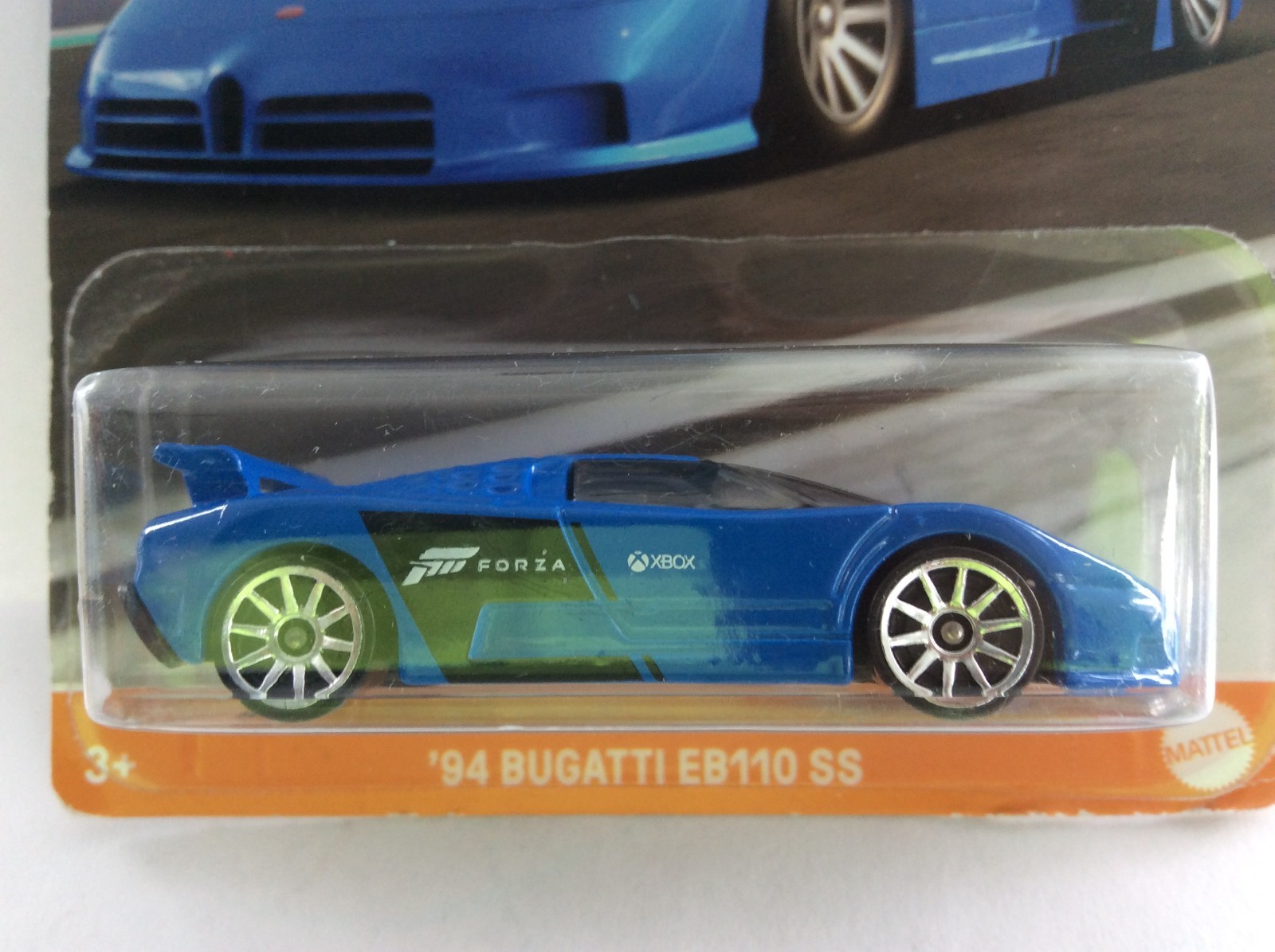Hot Wheels 2023 Forza ’94 Bugatti EB110 SS Blue 4/5 —