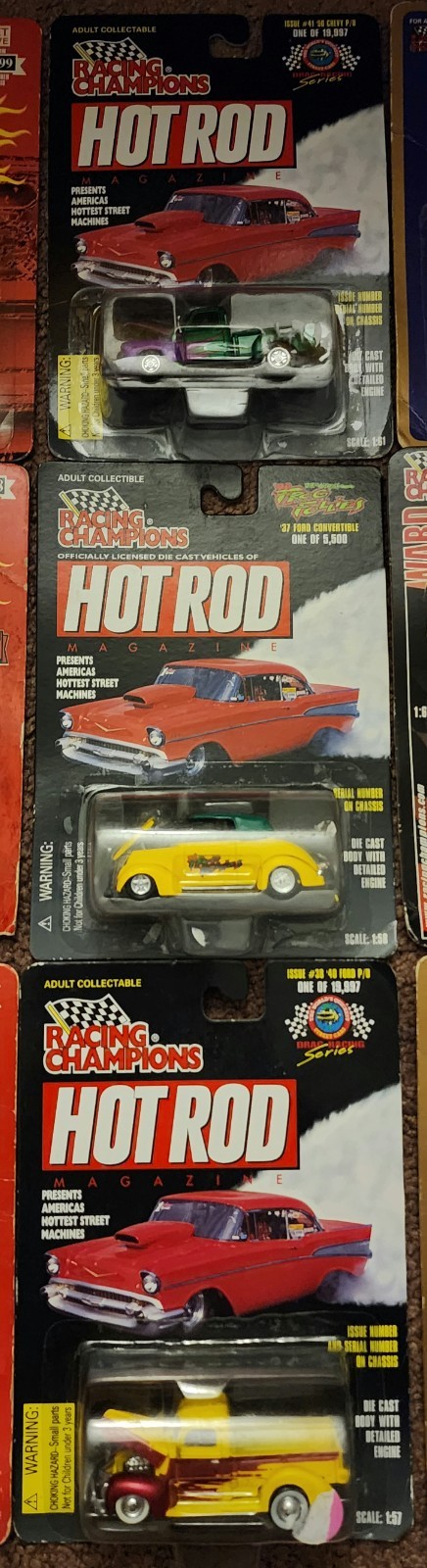 Racing Champions NASCAR Diecast Lot 15 Cars Stock Rods Hot Rod 50th Anniversary