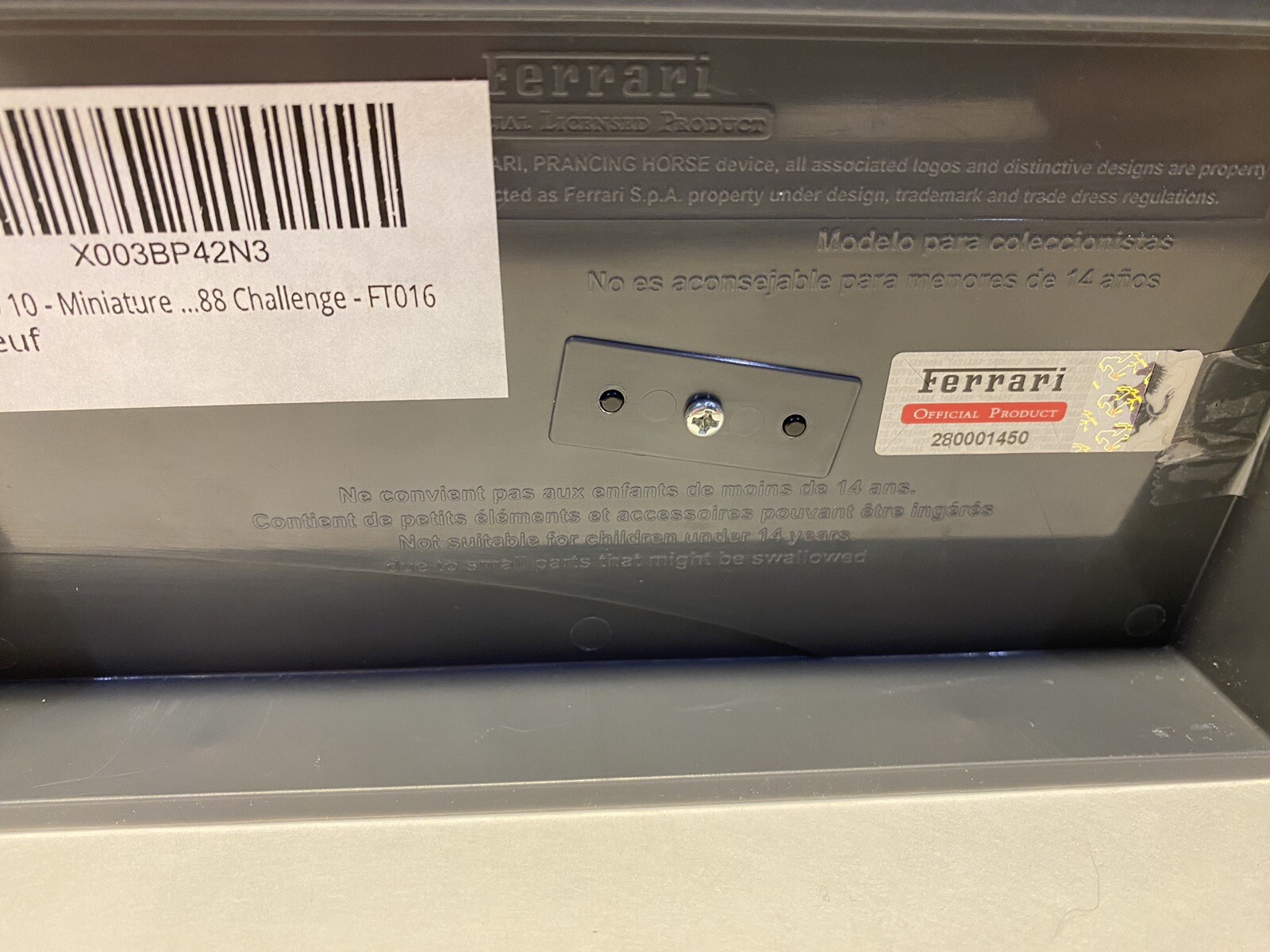 OPO 10 – Miniature car 1/43 Ferrari 488 Challenge – FT016