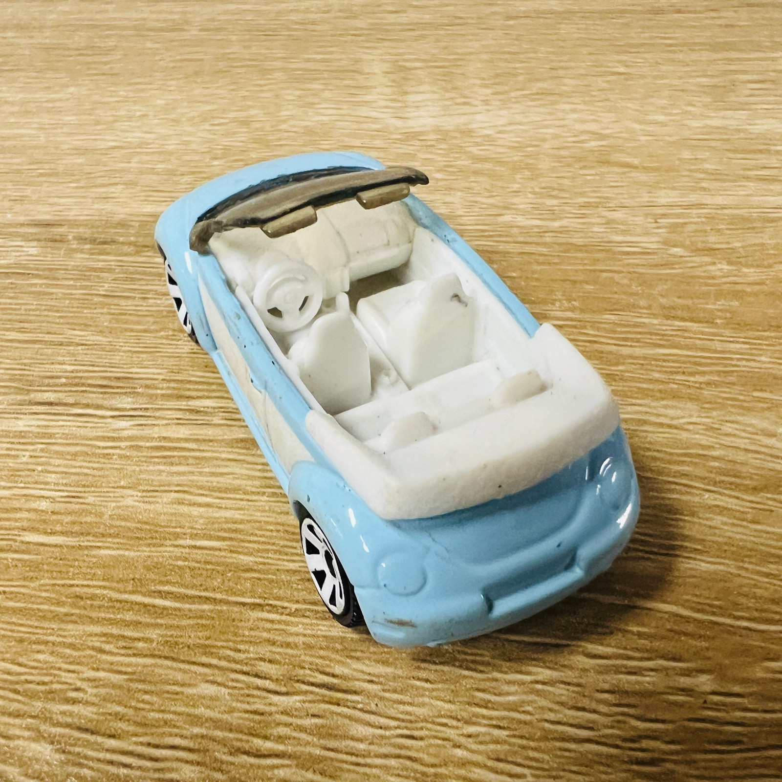 Volkswagen VW Concept 1 Beetle Convertible Light Blue White 2011 Classics 5 Pack