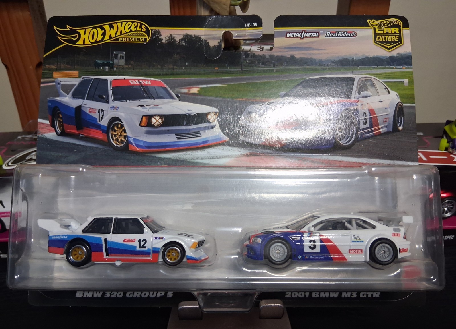 Hot Wheels Premium Car Culture 2 Pack – BMW 320 Group 5 & 2001 BMW M3 GTR