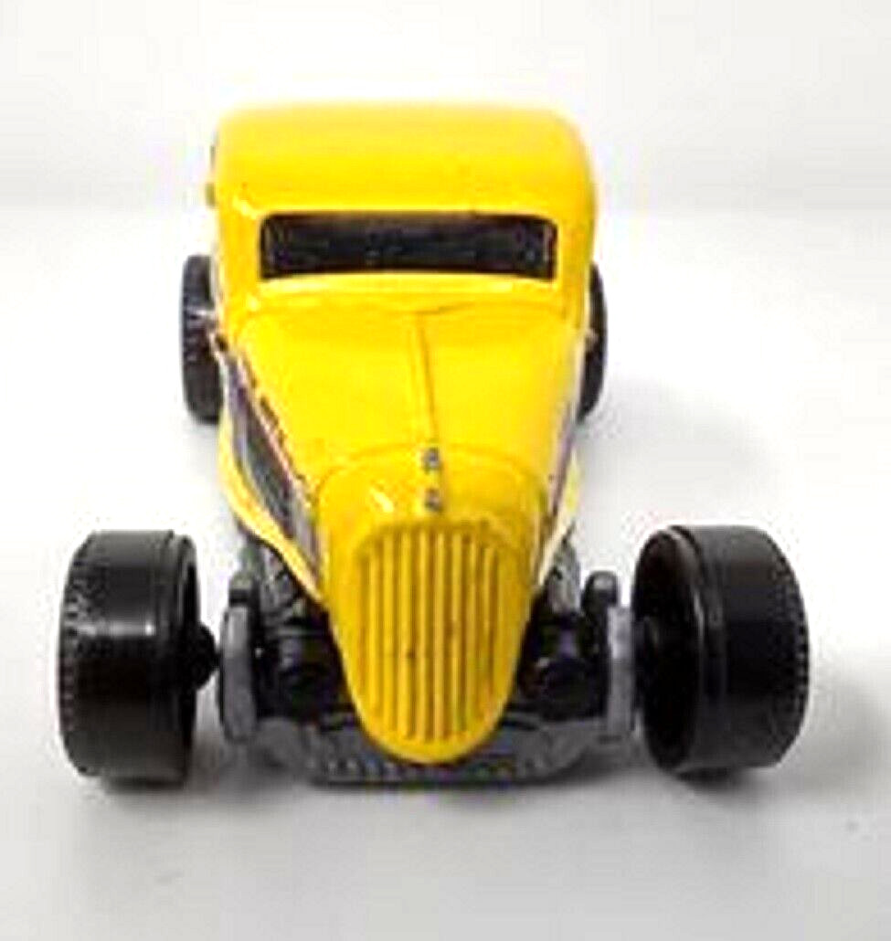 Matchbox 2017 Mattel 1933 Ford Coupe LAZABQ Yellow Hot Rod