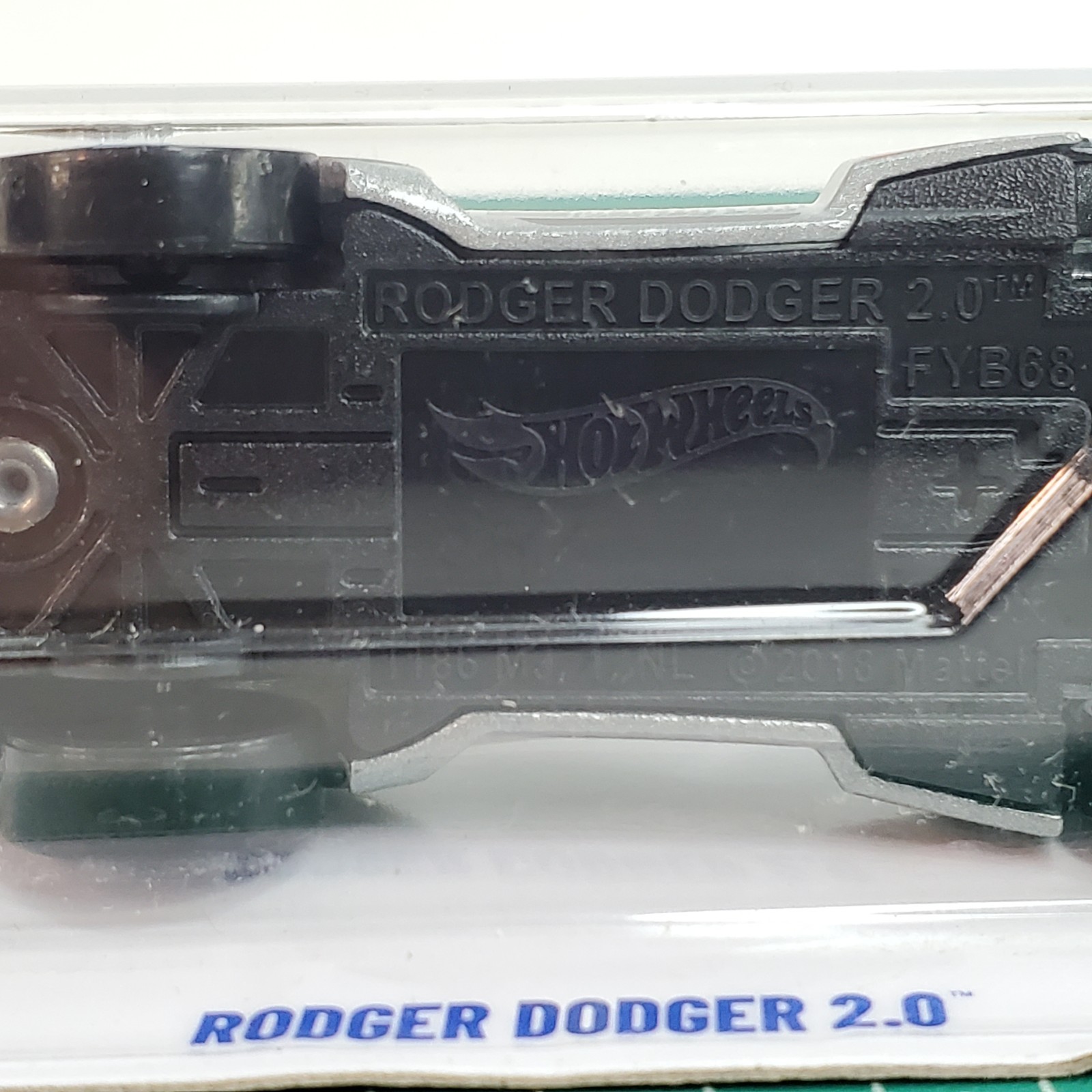 Hot Wheels Short Card Rodger Dodger 2.0 Silver HW EV 9/10