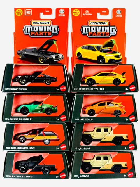 Matchbox 2026 Moving Parts (FWD28-978) | You Pick Your Favorites!