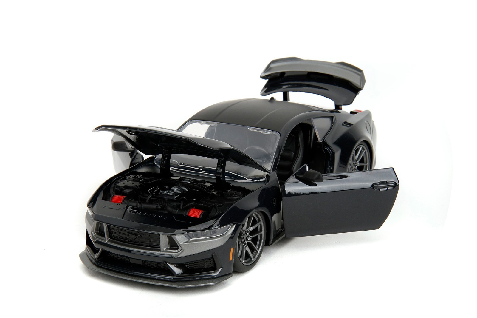 2024 FORD MUSTANG DARK HORSE BLACK 1/24 DIECAST CAR JADA TOYS 35278