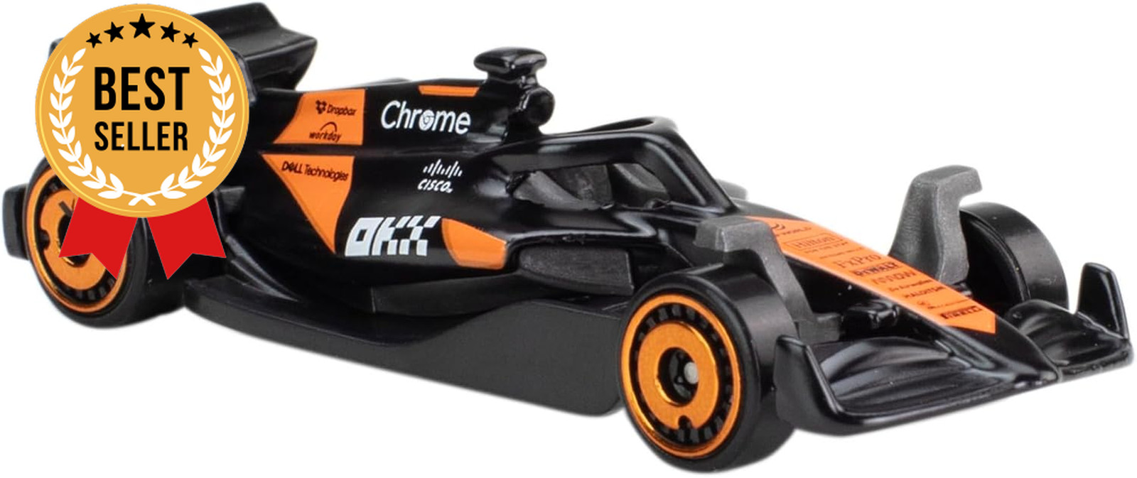 Formula 1 Die-Cast Toy Cars 5-Pack 1:64 Scale F1 Racing Team Collectible Set