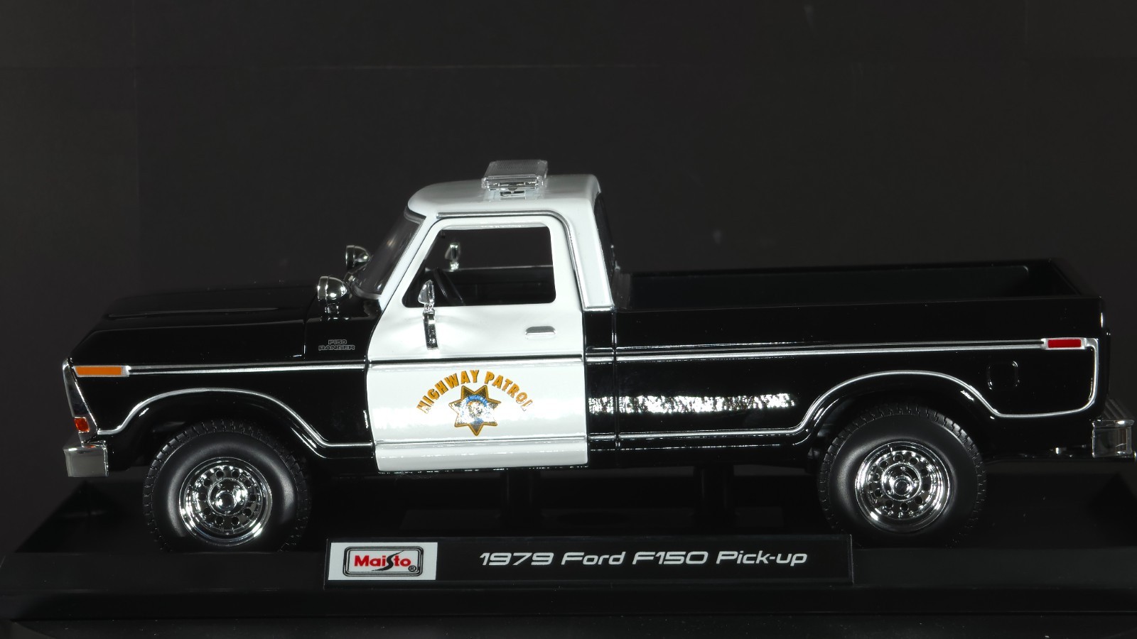 1979 Ford F150 Pick=up 1:18 Maisto Exclusive Style Special Edition HighwayPatrol