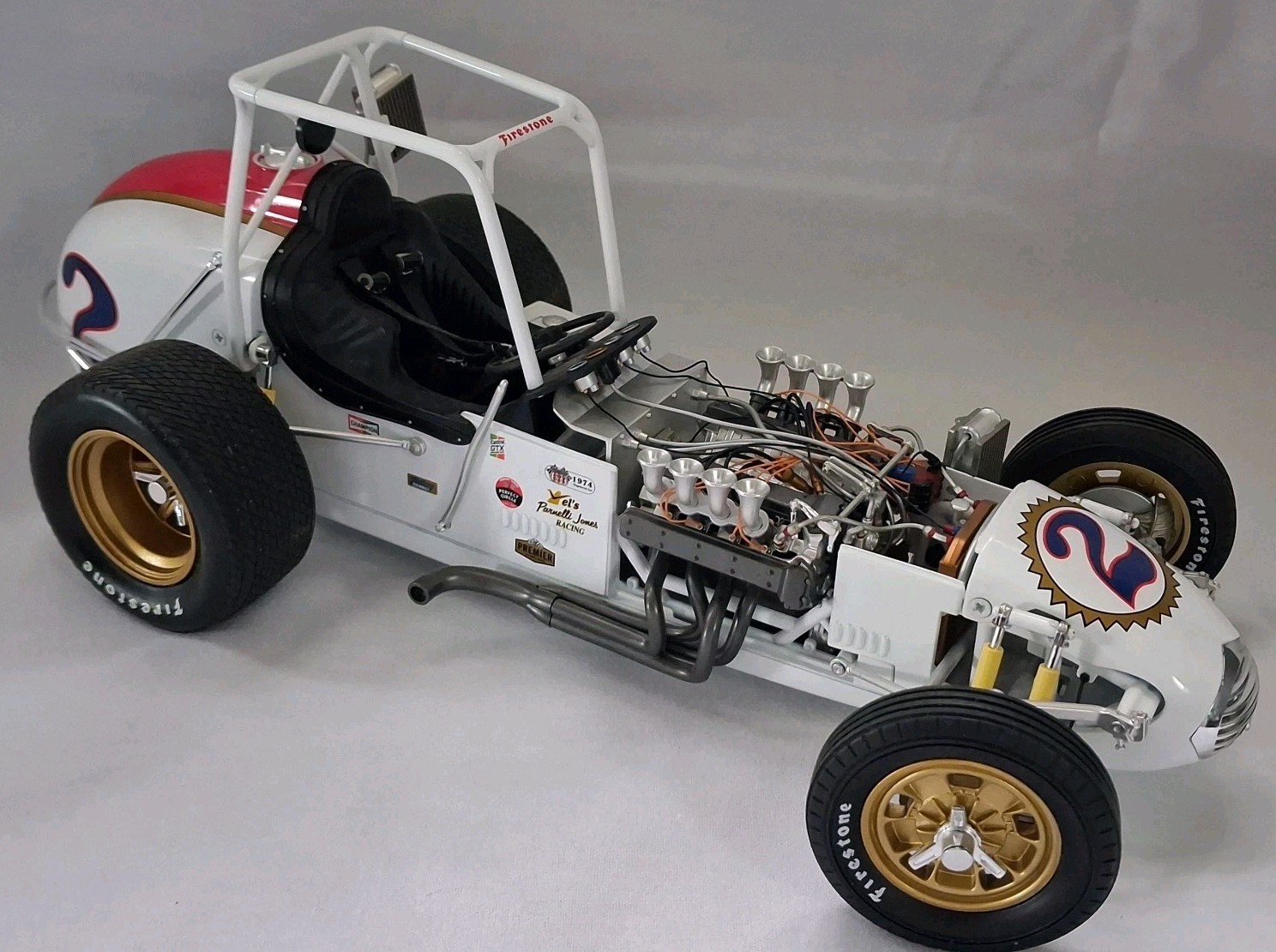 GMP 1:18 Mario Andretti #2 Vel’s Parnelli Jones Dirt Champ Car Diecast