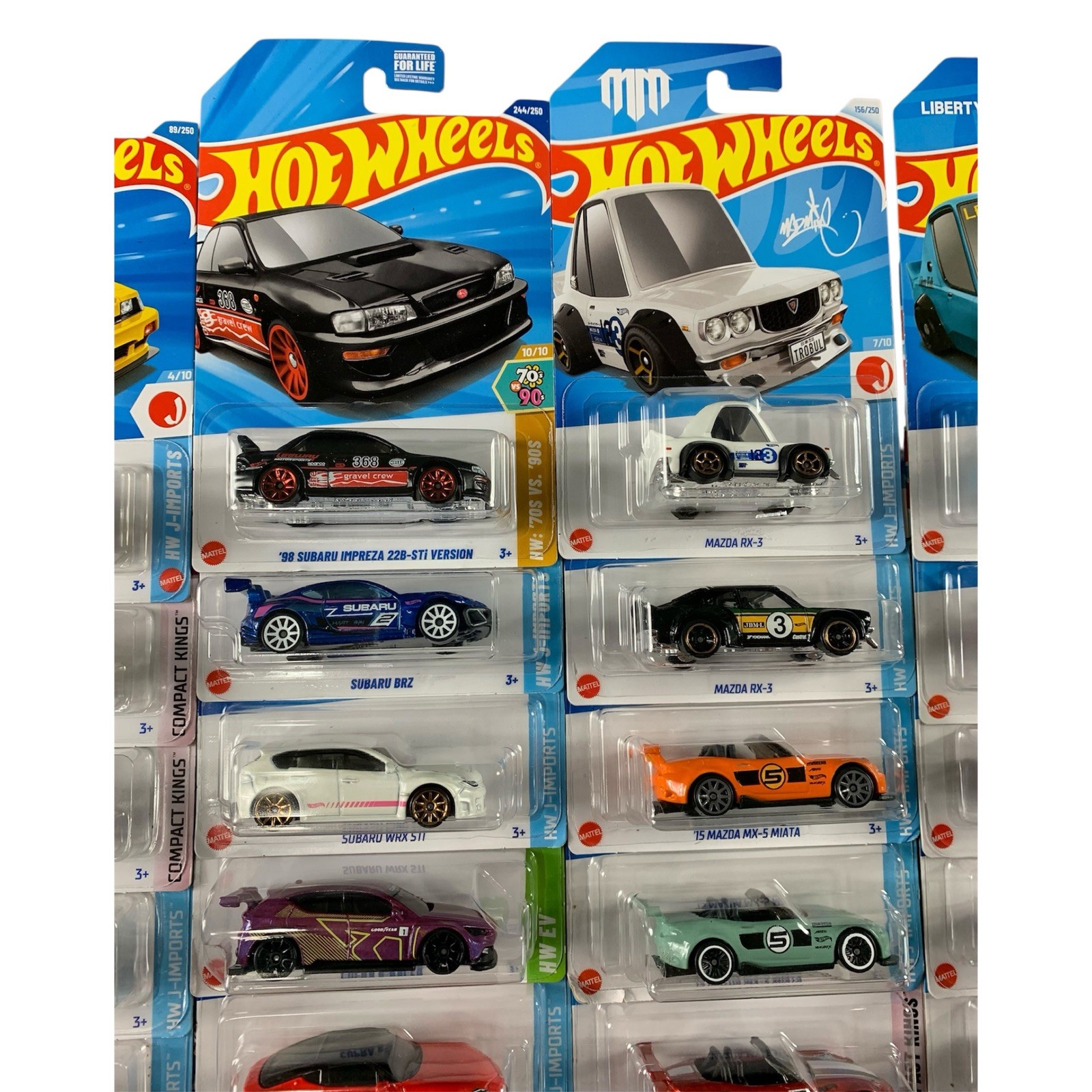 Hot Wheels BIG LOT of 50 Import Tuners Compacts Nissan Honda Acura Subaru Toyota