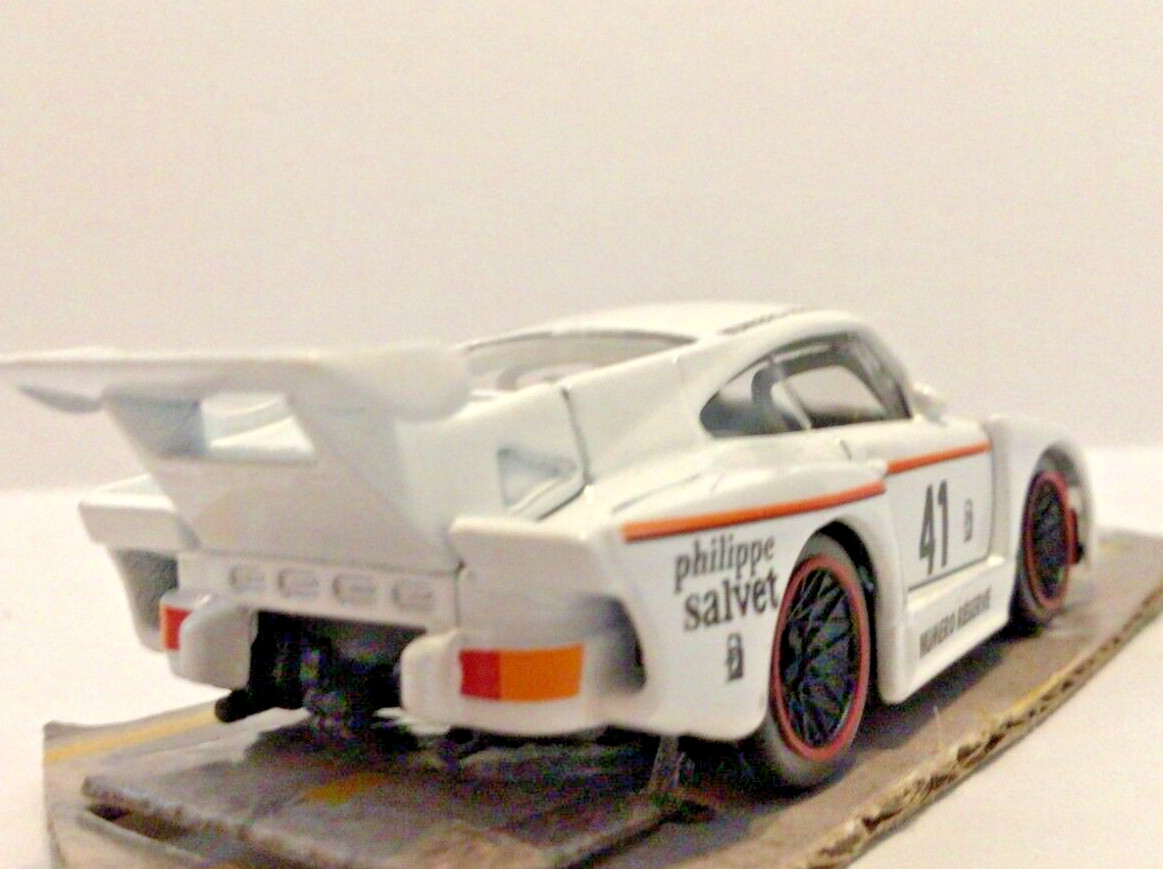 Majorette PORSCHE 935 K3 WHITE approx 1:64 package pull loose UNUSED