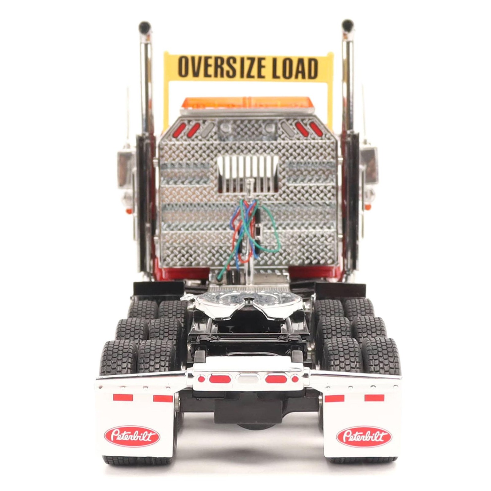 Diecast Masters 1/32 Peterbilt 589 Tridem-Axle Truck Day Cab Legendary Red 71147