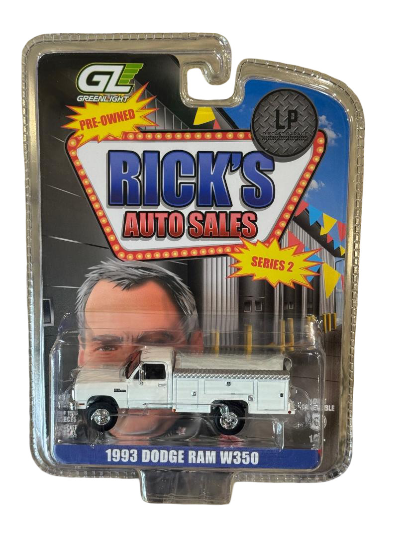 Greenlight 1993 Dodge Ram W350 Service Truck 1/64 LP Diecast Garage Exclusive