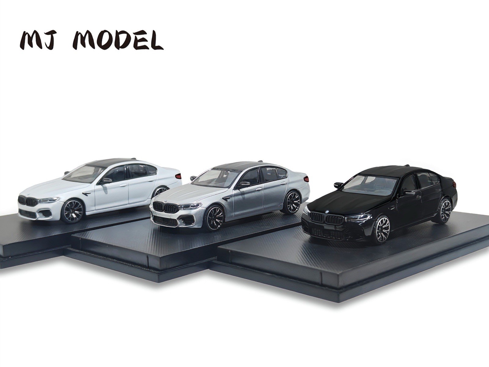 MJ 1/64 M5 F90 Alloy Car Model – Perfect Desk Display Collectible Gift Silver