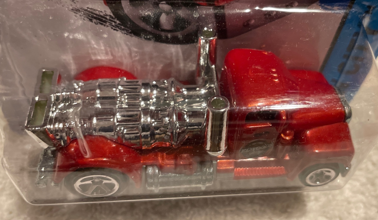 Hot Wheels 2015 FE Red Turbine Time Hauler First Editions CARDED BLISTERPACK