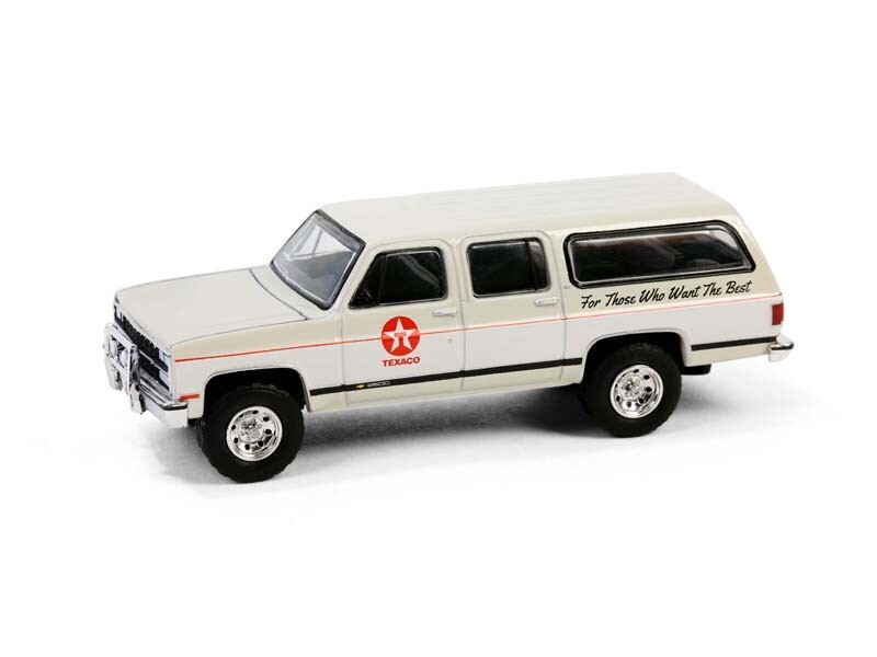 1990 Chevrolet Suburban – Texaco Diecast 1:64 Scale Model – Greenlight 41165E
