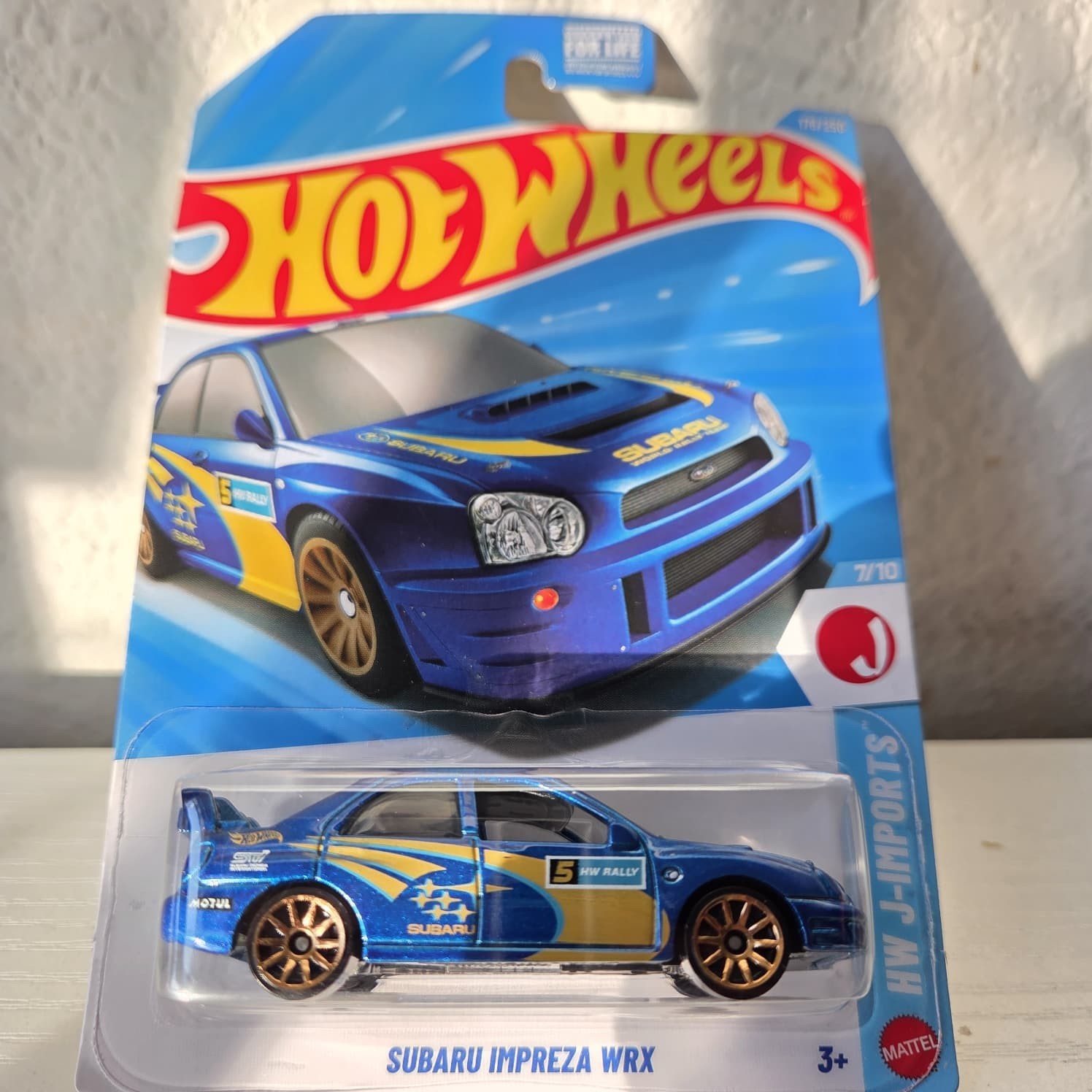 2026 Hot Wheels Mainline HW J-Imports Subaru Impreza WRX K Case set of 2