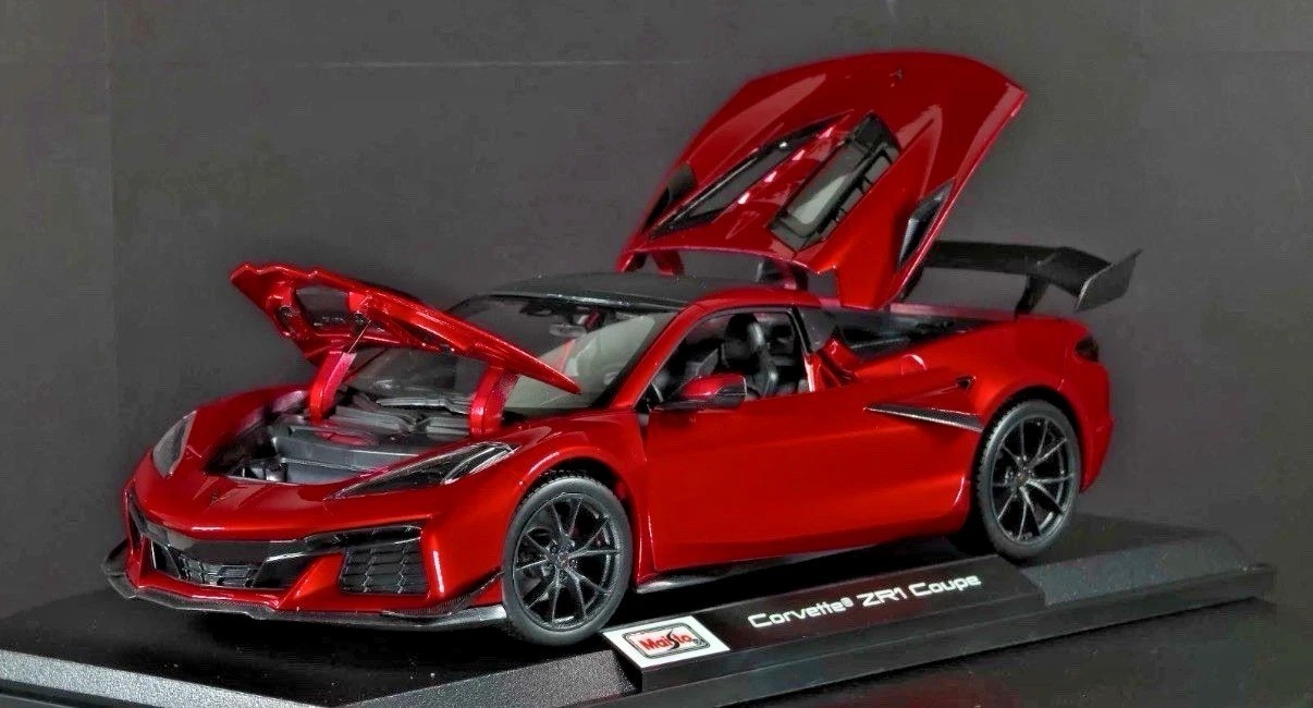 Corvette ZR1 Coupe 1:18 Maisto Exclusive Style Special Edition – Red