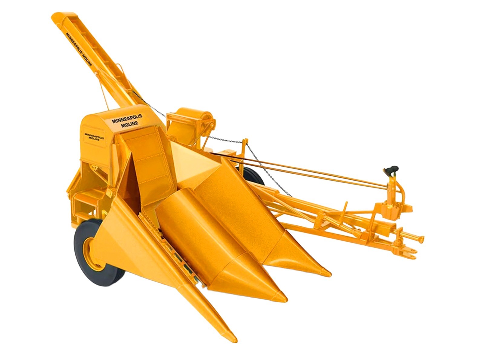 MINNEAPOLIS MOLINE H320 CORN PICKER YELLOW 1/16 DIECAST MODEL SPECCAST SCT994