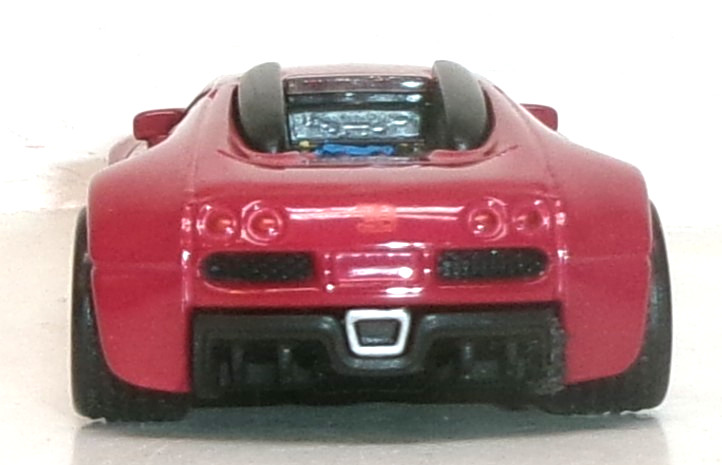 LOOSE 2025 HOT WHEELS 1:64 RED BUGATTI VEYRON WHEEL SWAP REAL RIDERS