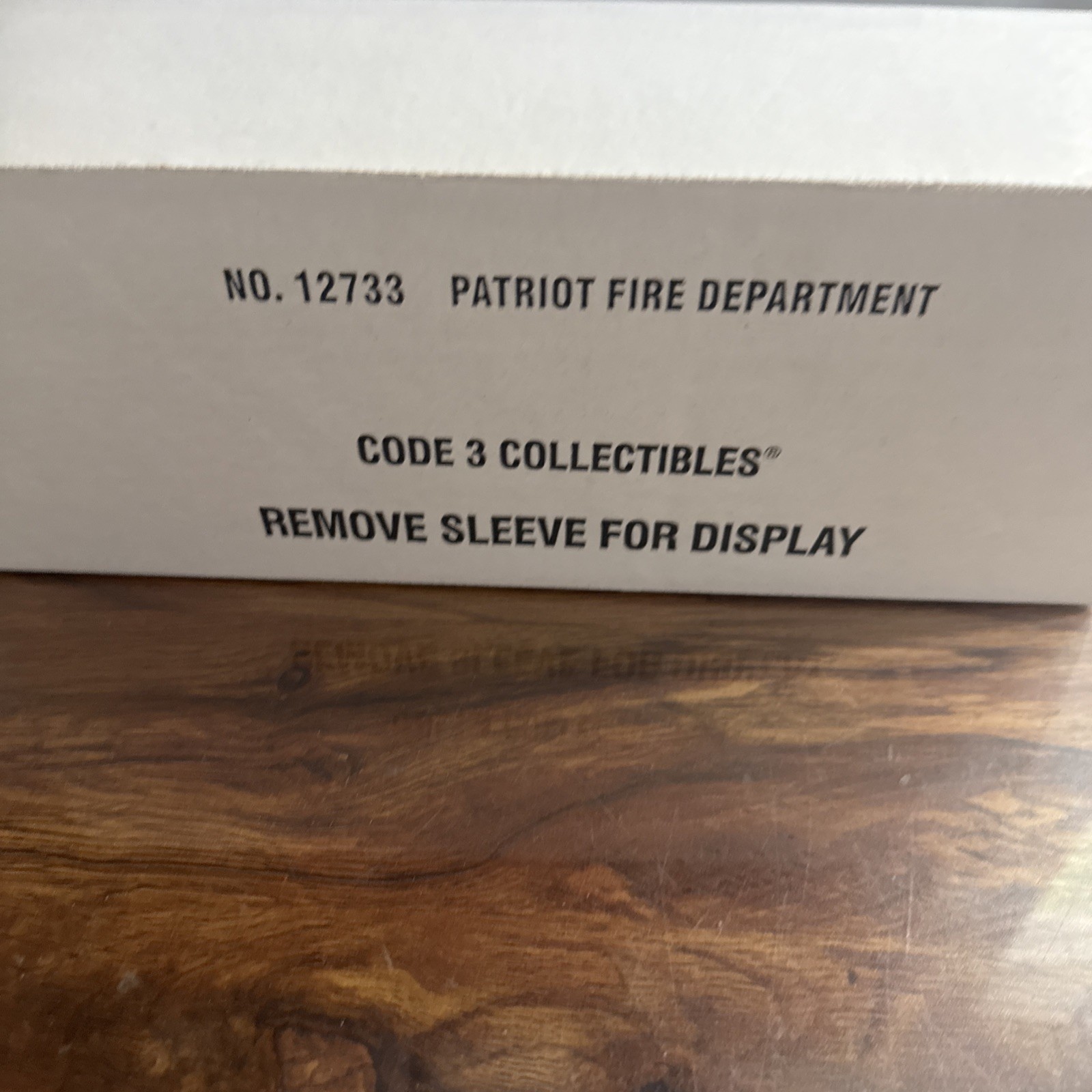 Aerialscope Code 3 Patriot Fire Dept Tower 2 Ladder Truck 1/64 12733 New in box
