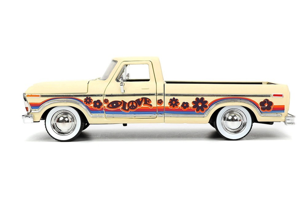 Ford F-150 Pickup Truck Jada, Diecast Car I Love The 70’s 1979