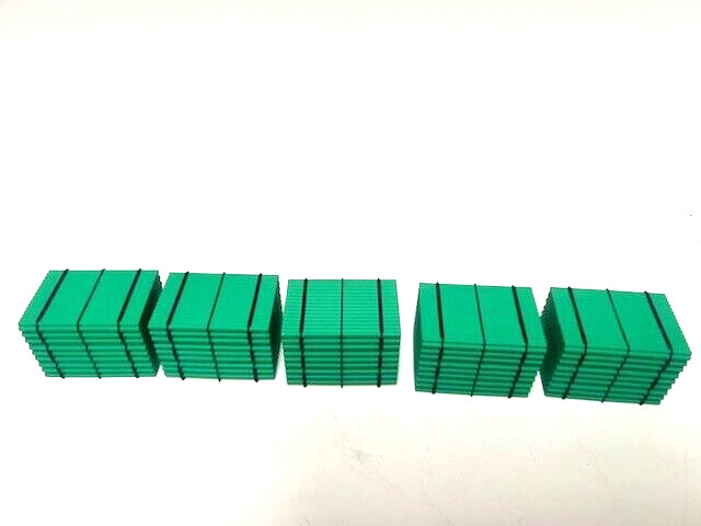 5 DCP / FIRST GEAR 1/64 SCALE RESIN PIPE LOADS GREEN (HO train loads)