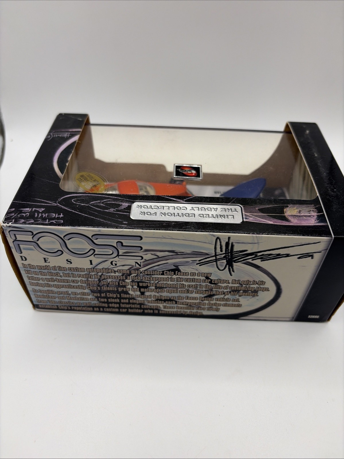 2001 Hot Wheels 100% Foose Design 2-Car Set #53695 Manhattan and Hemisfear NEW
