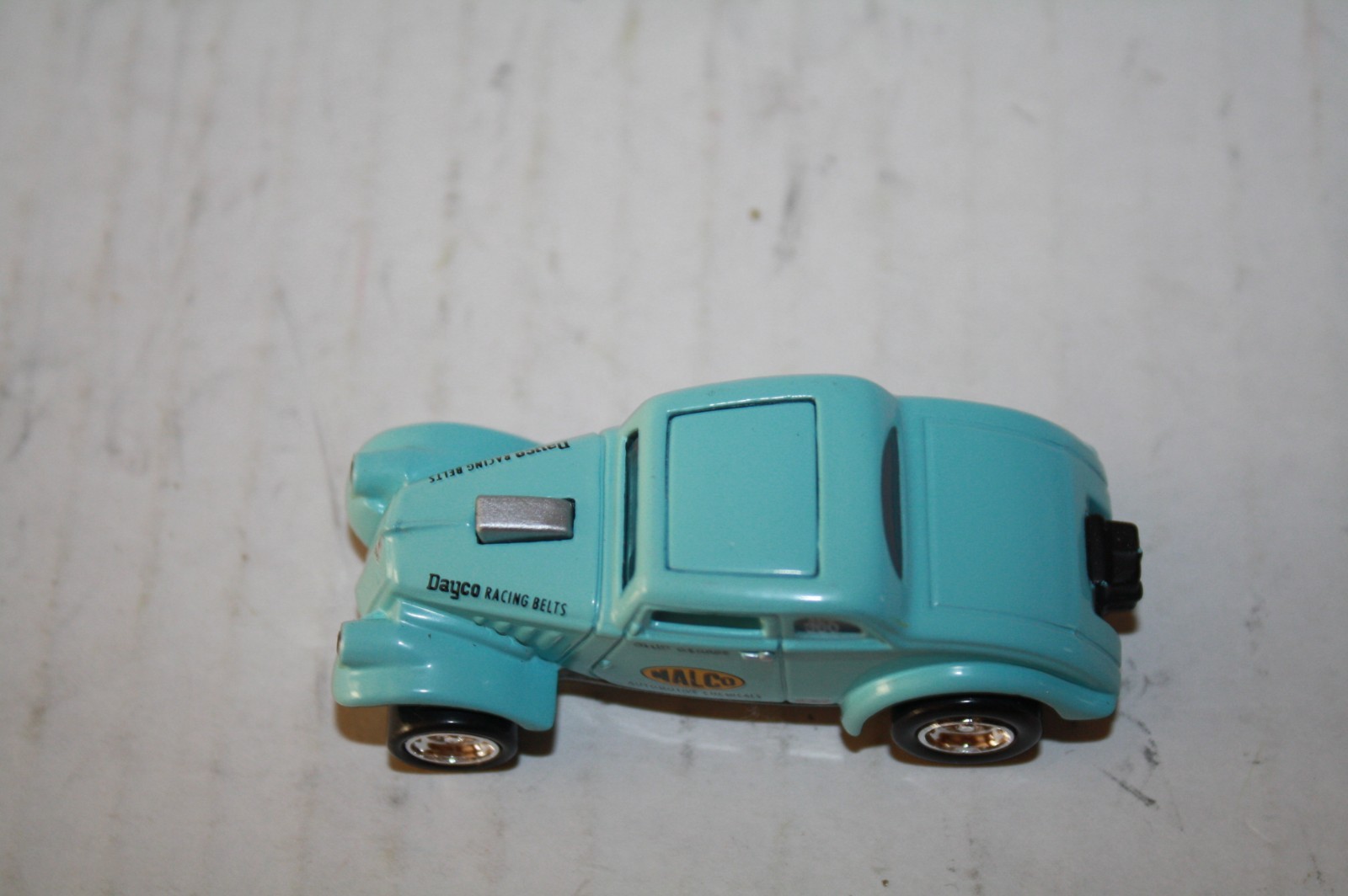 1933 WILLYS COUPE MALCO GASSER RACE CAR DIECAST-1/64-GOOD-BLUE-LOOSE-JOHNNY LIGH