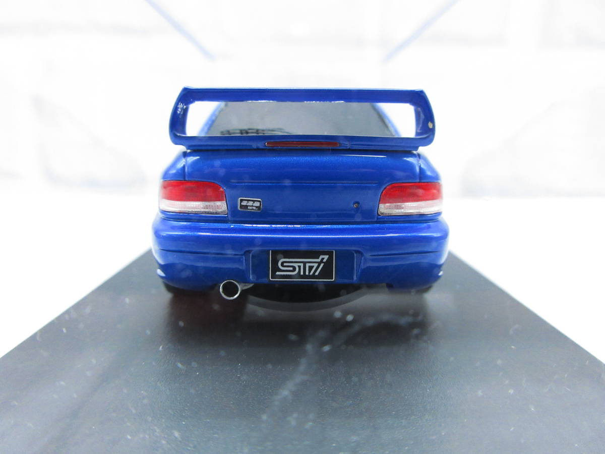 Miniature car 1/43 MARK43 Subaru Impreza 22B STi Version Customized Version