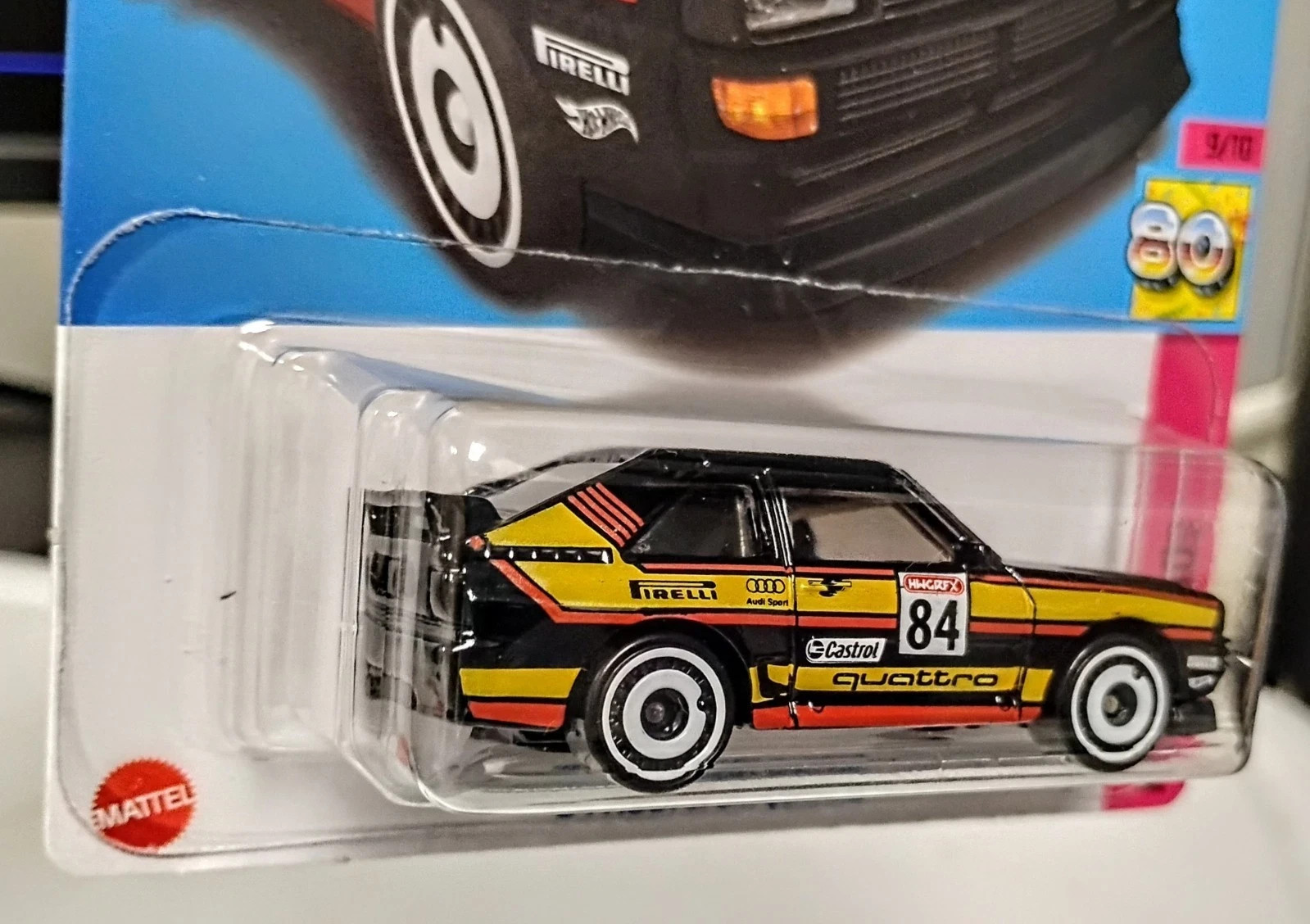 2023 Hot Wheels Black ’84 Audi Sport Quattro 152/250 HW: The ’80s 9/10