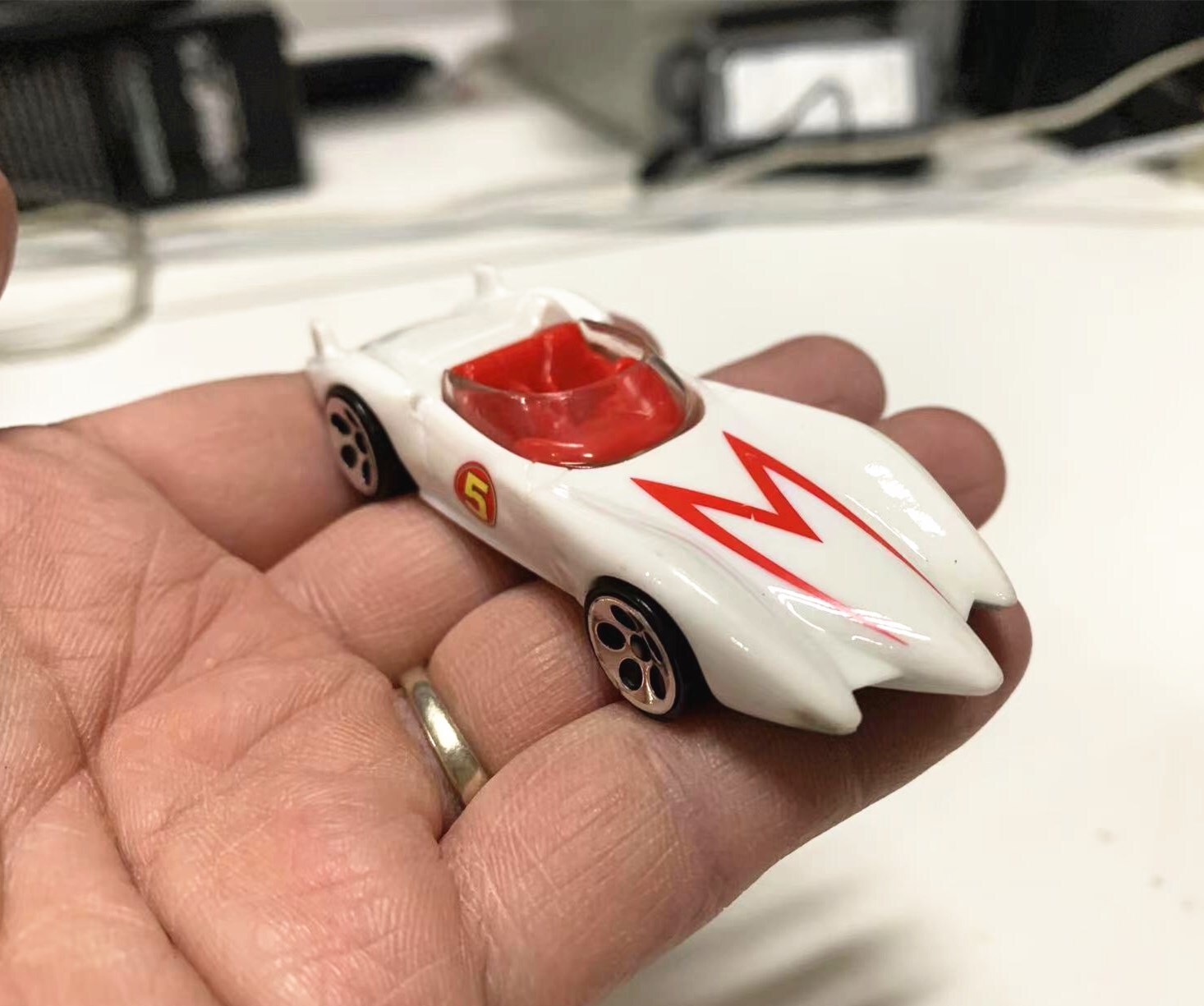 Hotwheels Speed Racer X Mach 4 5 6 9 Diecast Base Model Car Loose