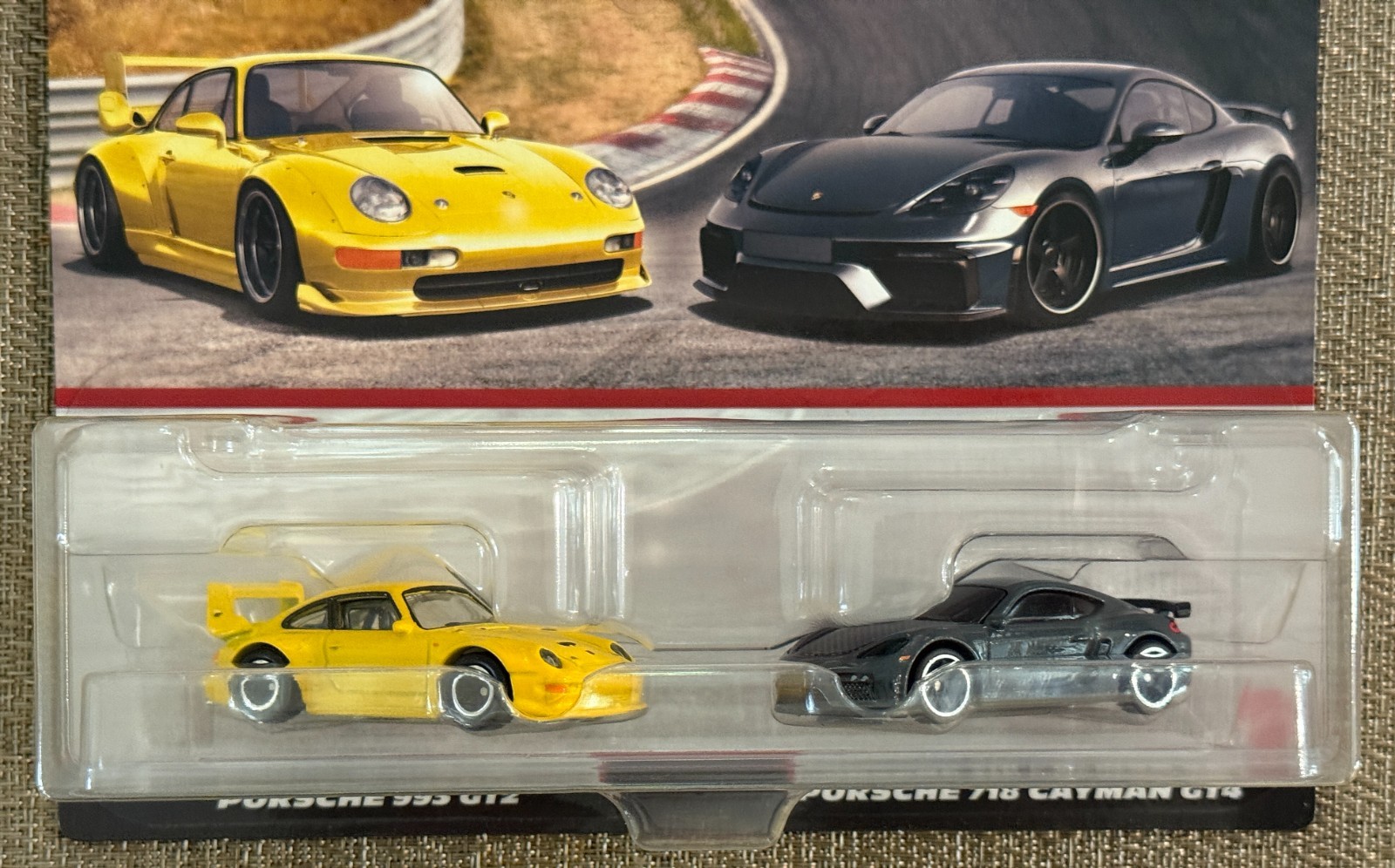 2024 Hot Wheels Car Culture 2-Pack Porsche 993 GT2 & Porsche 718 Cayman GT4