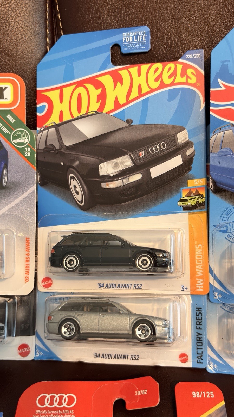 Hot Wheels Lot Of 10 Audi R8 TT RS 6 Avant 17 02 94 E-Tron GT Blue Black Silver
