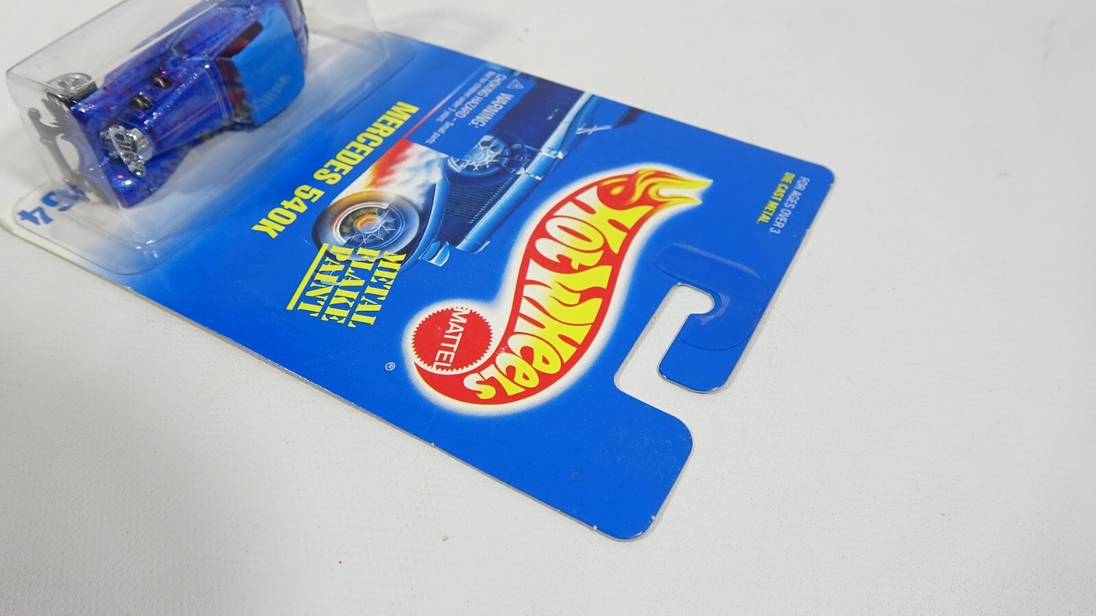 1991 Hot Wheels Die Cast Cars Blue Sparkle Mercedes 540K #164 – #0422