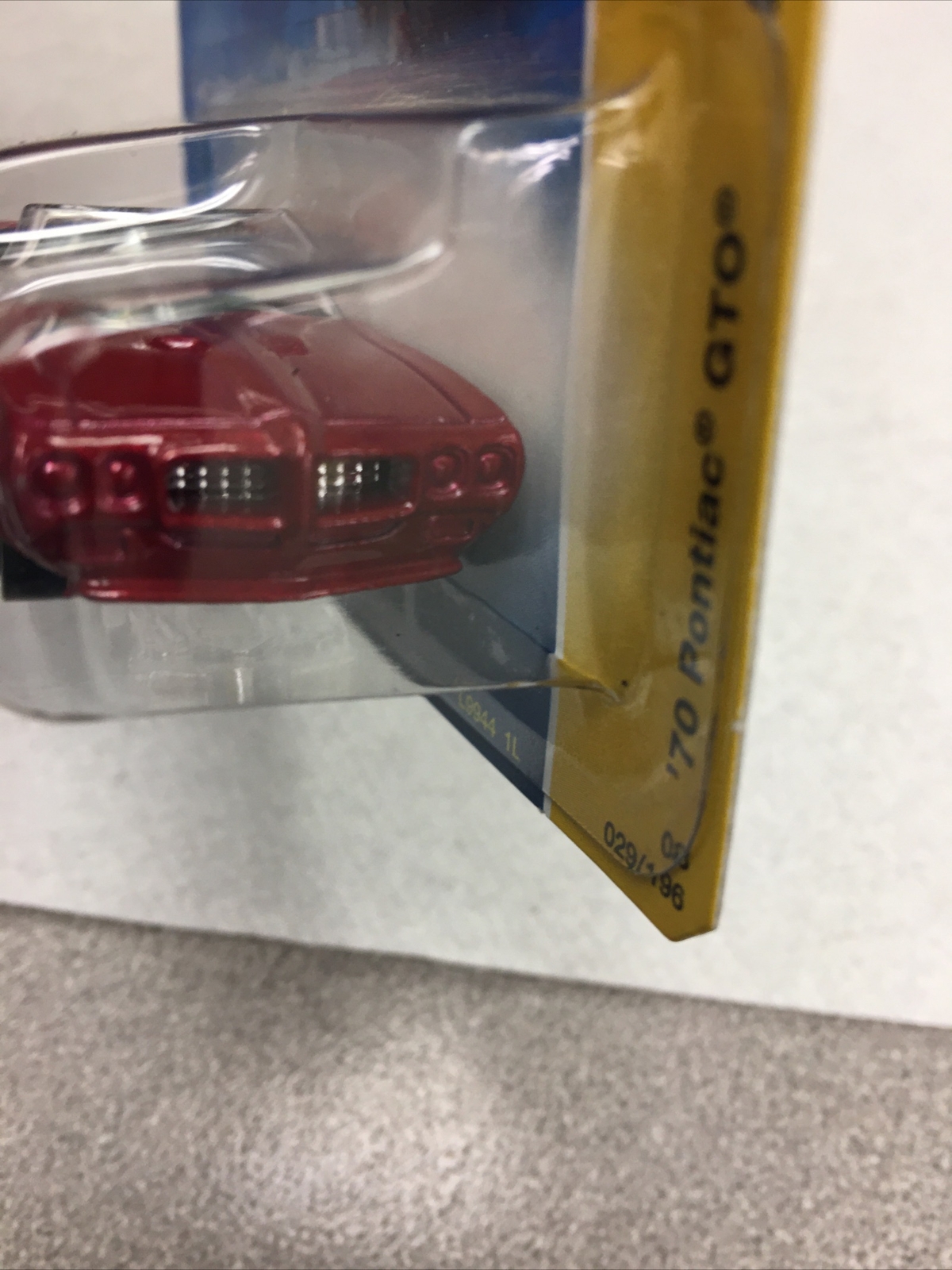 Hot Wheels 2008 New Models ’70 Pontiac GTO #29/40 – Red Version New On card B115