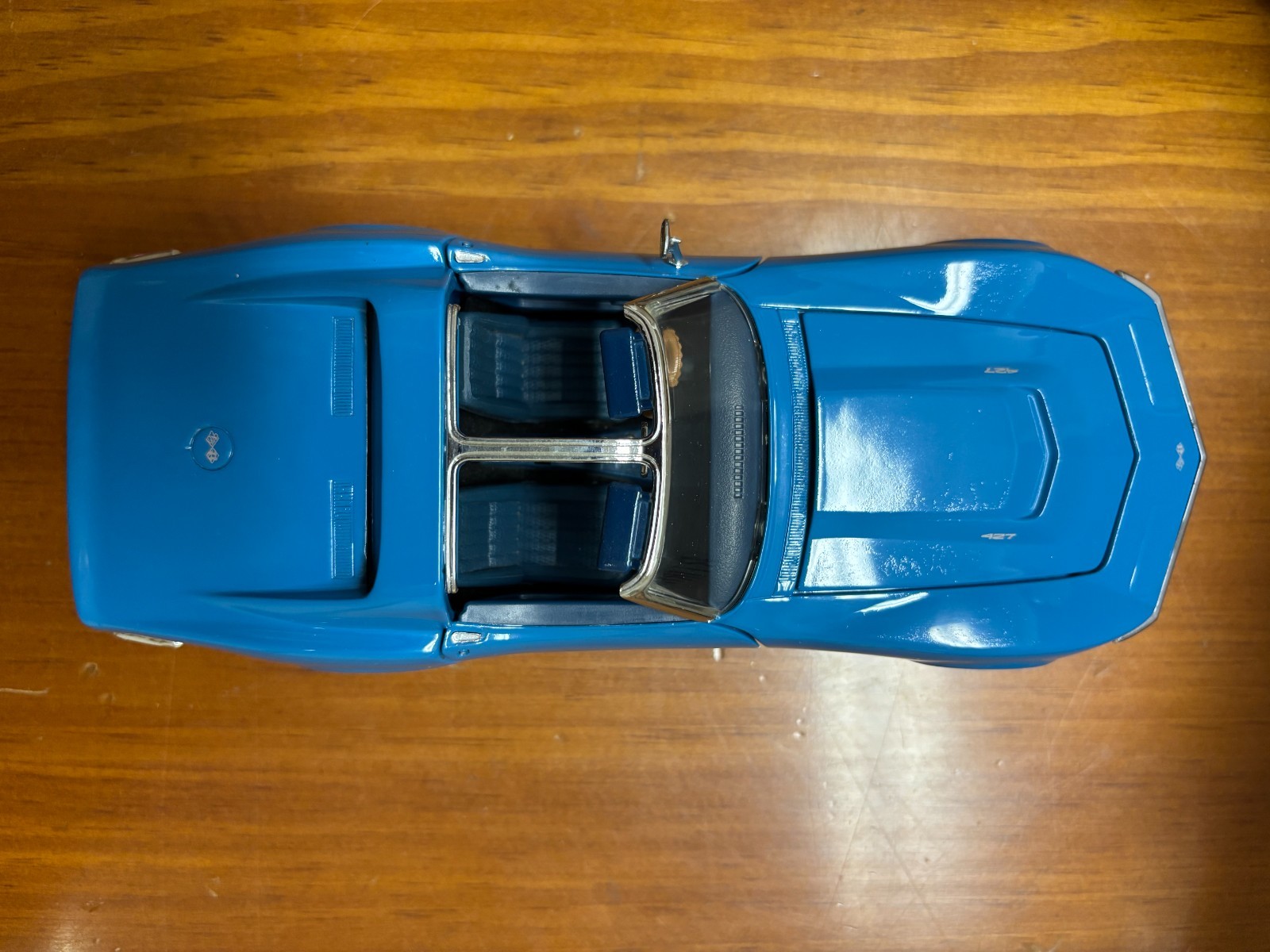 1/24 Franklin Mint 1968 Chevrolet Corvette Stingray “Blue” L88 EXCELLENT COND.